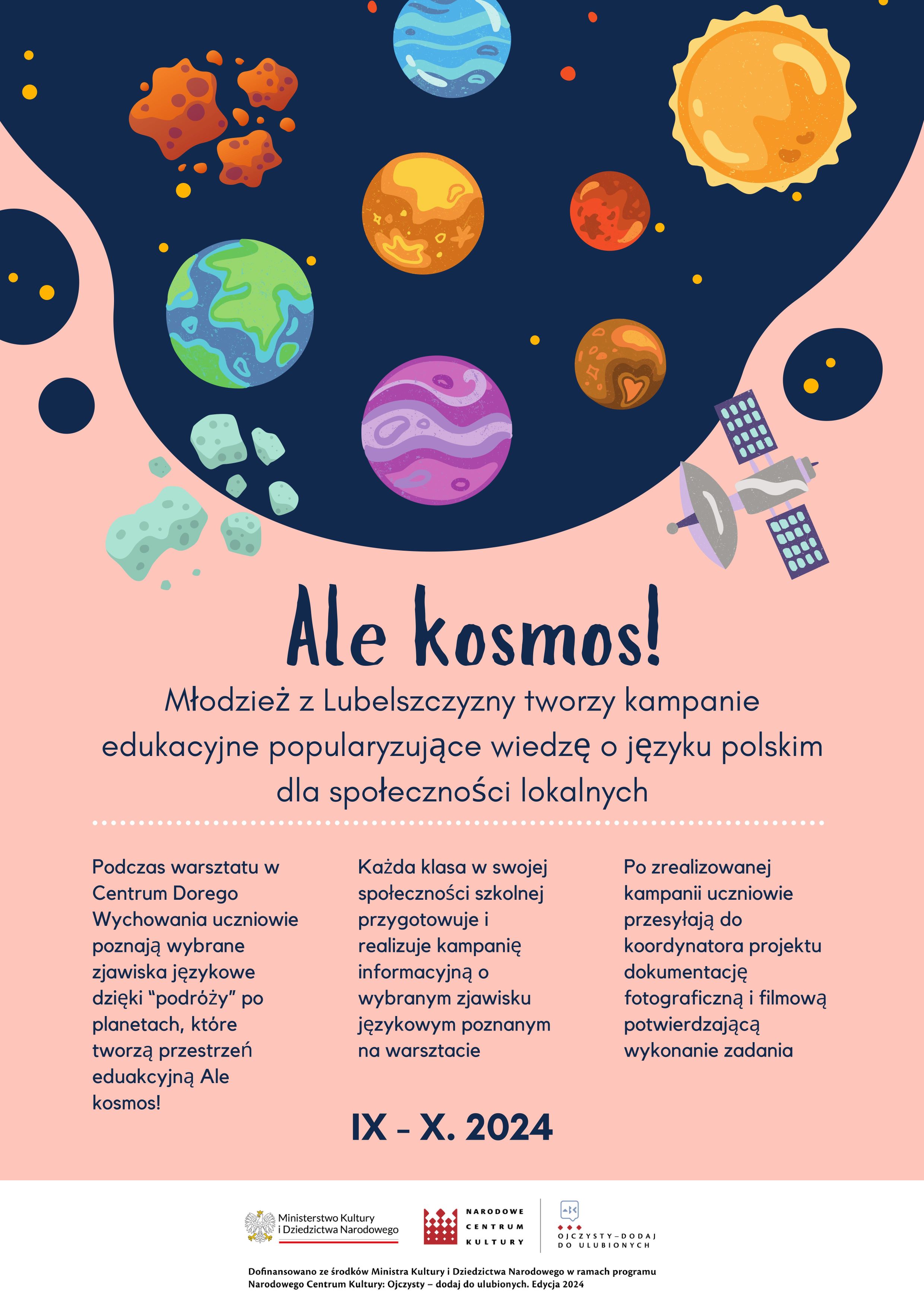 NCK Ojczysty plakat informacyjny