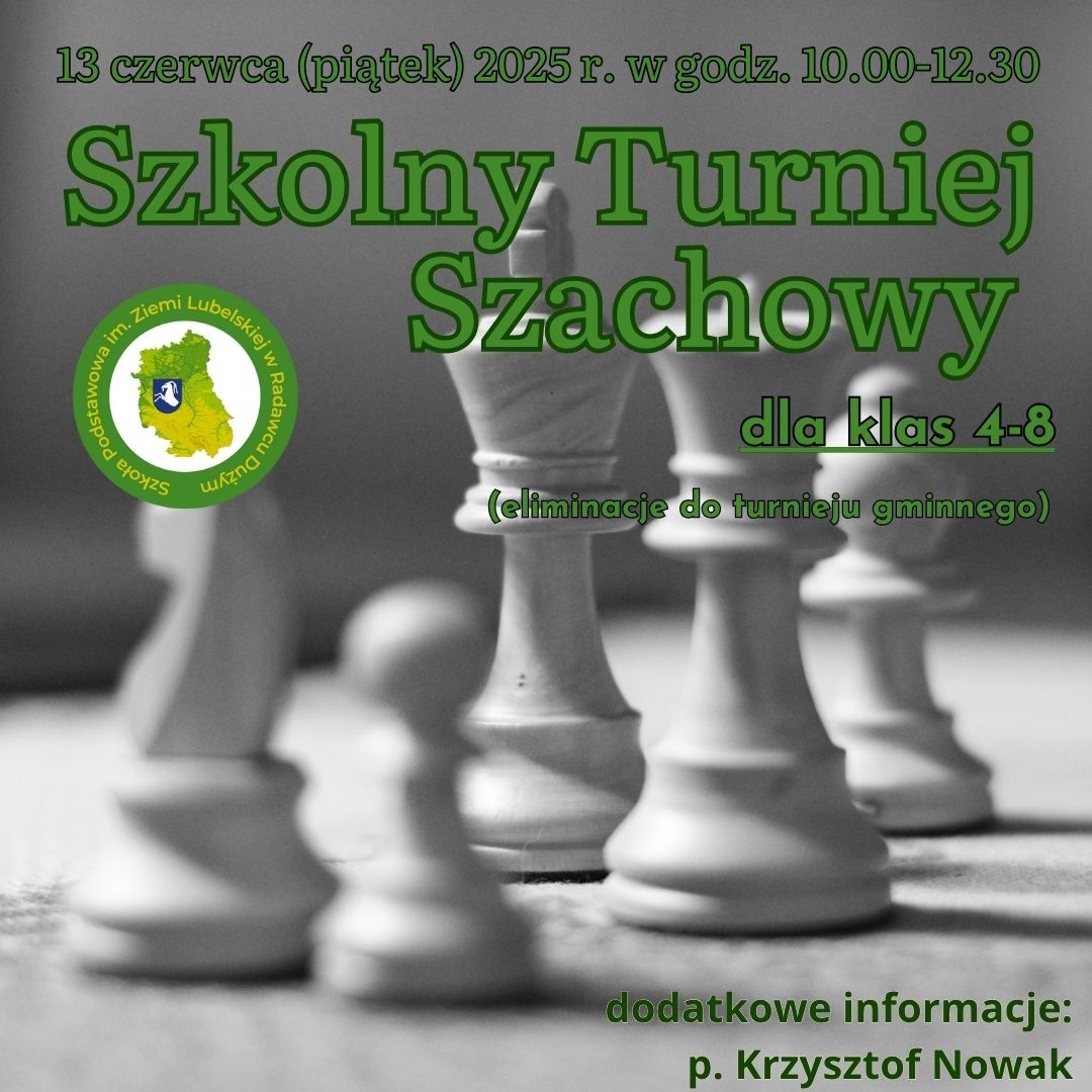Szkolny Turniej Szachowy radawiec