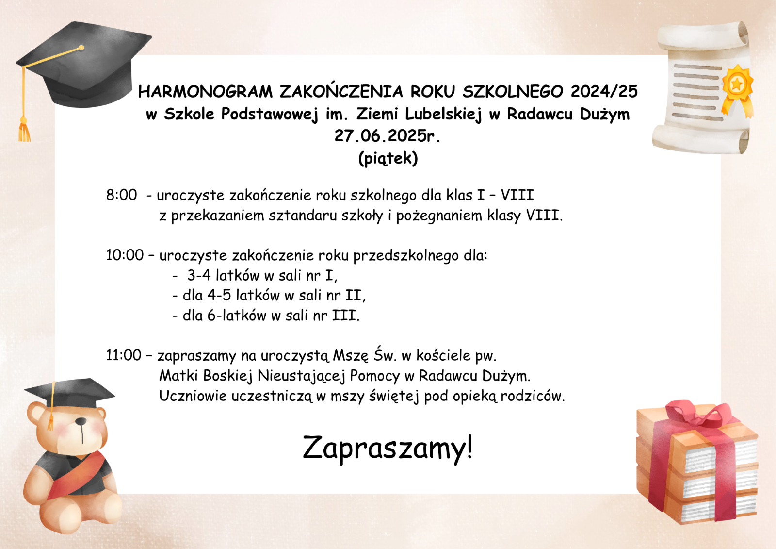 Zakończenie roku